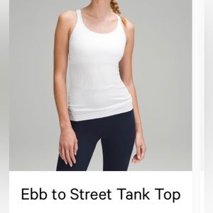 Lululemon Ebb to Street Tank Top